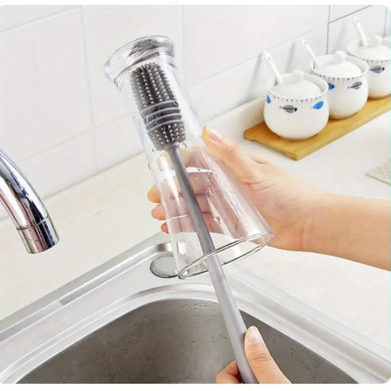 Silicone Bottle Cleaning Brush (2pcs)