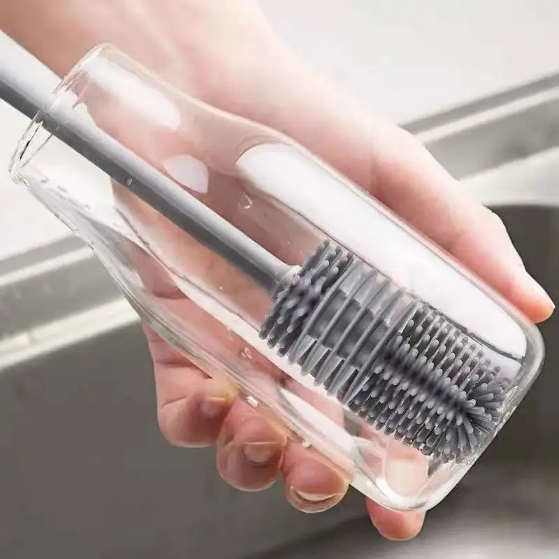 Silicone Bottle Cleaning Brush (2pcs)