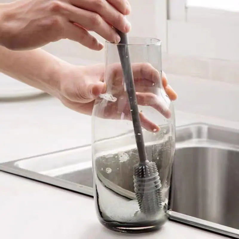 Silicone Bottle Cleaning Brush (2pcs)