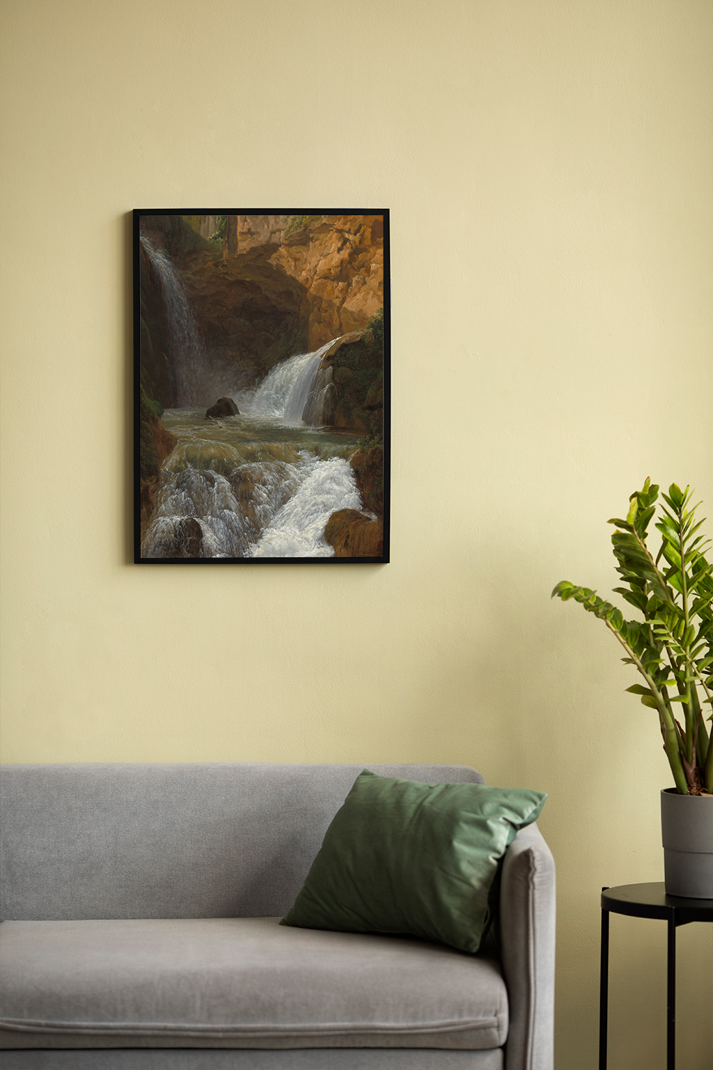 View of the Waterfalls at Tivoli - Wall Frame