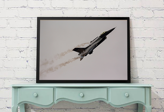 Solotürk F-16 Aerobatics - Wall Frame