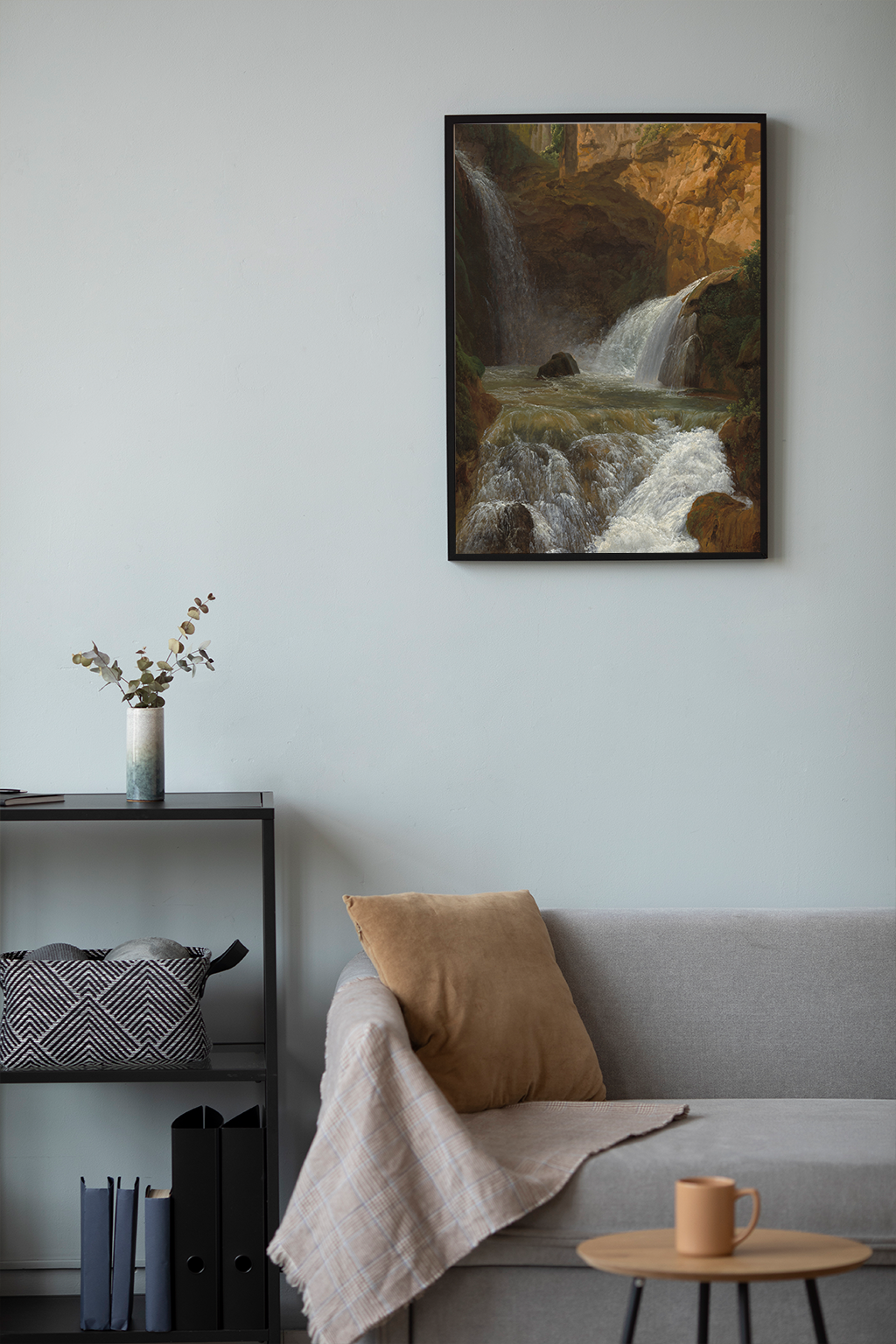 View of the Waterfalls at Tivoli - Wall Frame