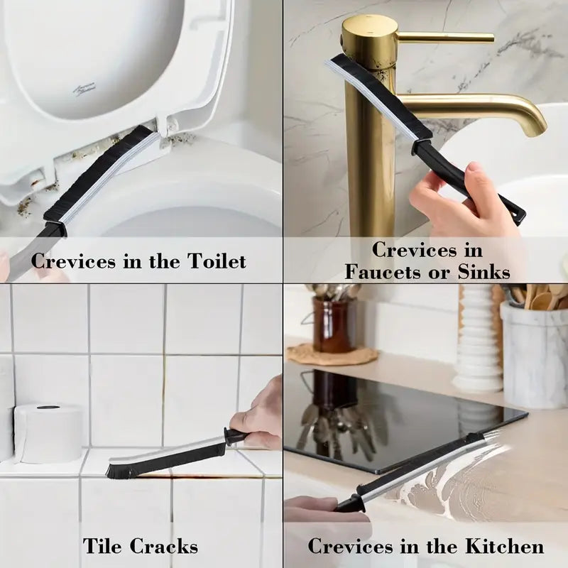 2 Pcs Multifunctional Gap Cleaning Brush