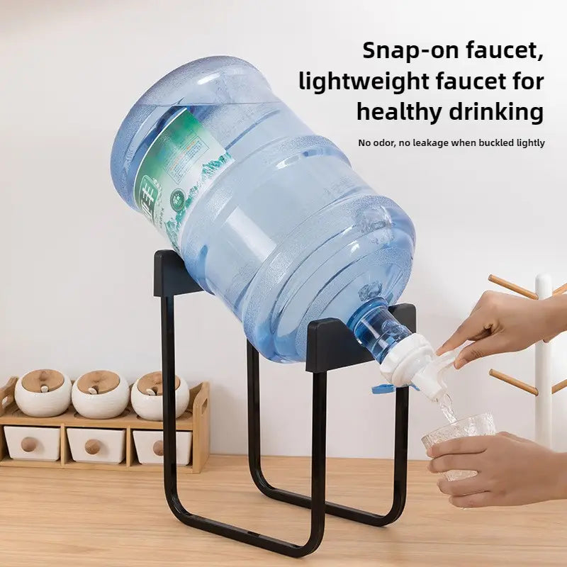 Metal Bottle Stand with Nozzle