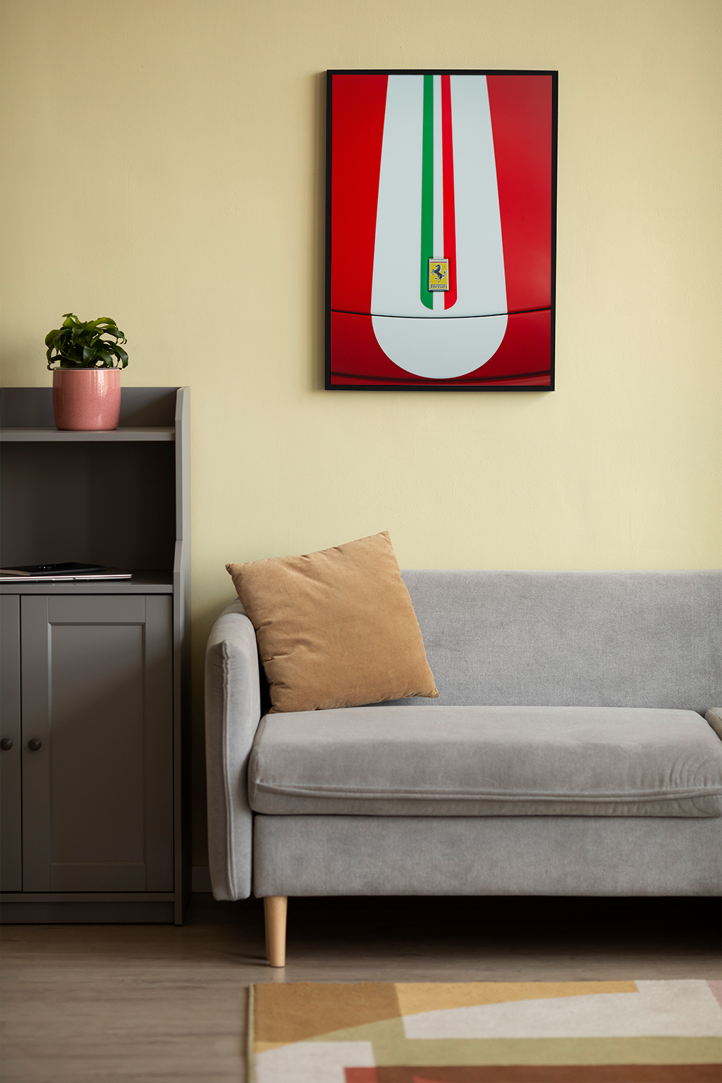 Italian Flair in Motion - Wall Frame