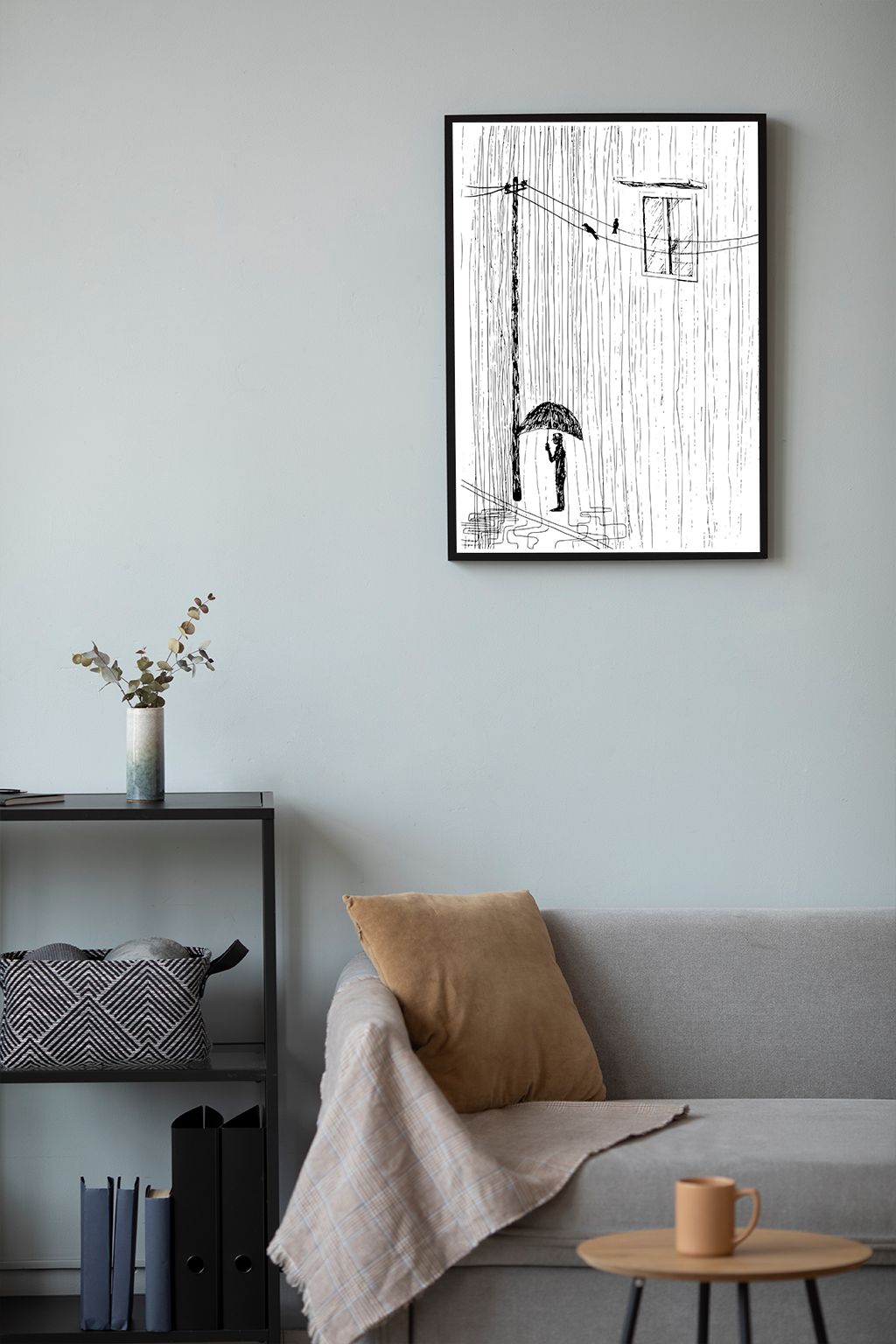 Solitary Shelter - Wall Frame