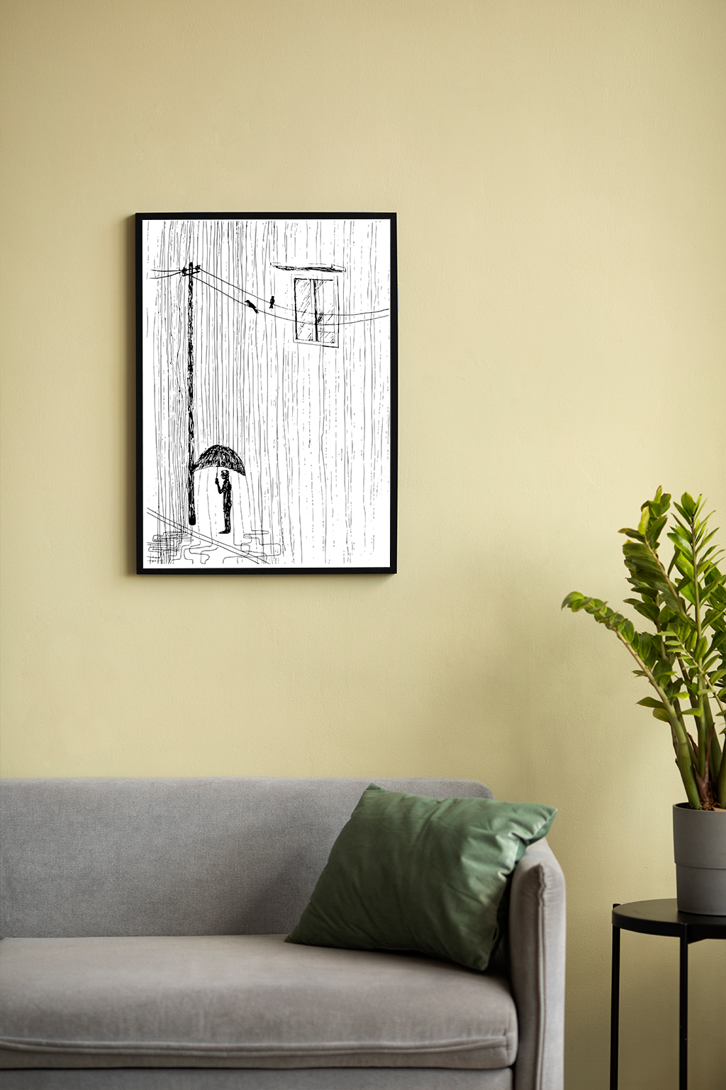 Solitary Shelter - Wall Frame