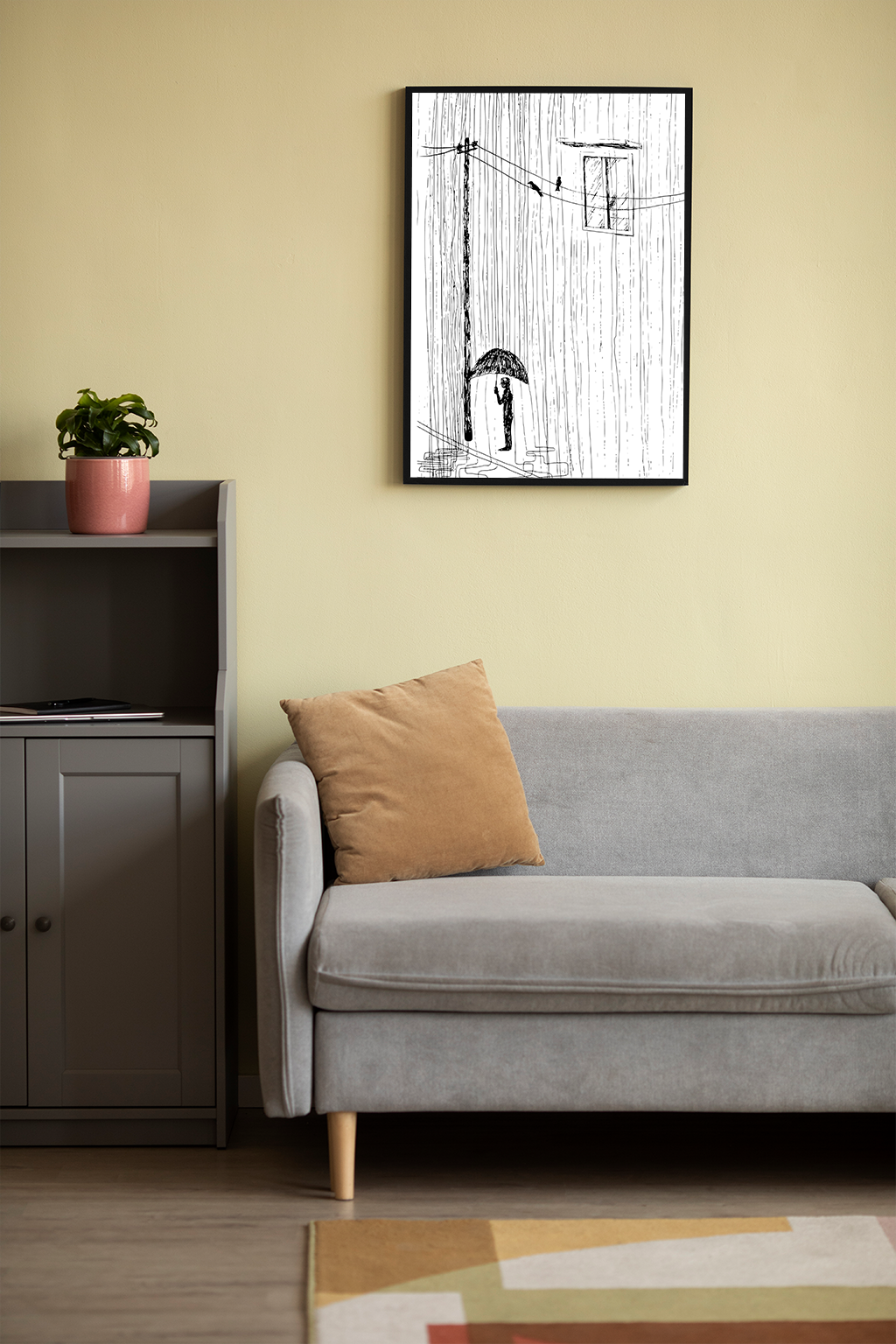 Solitary Shelter - Wall Frame