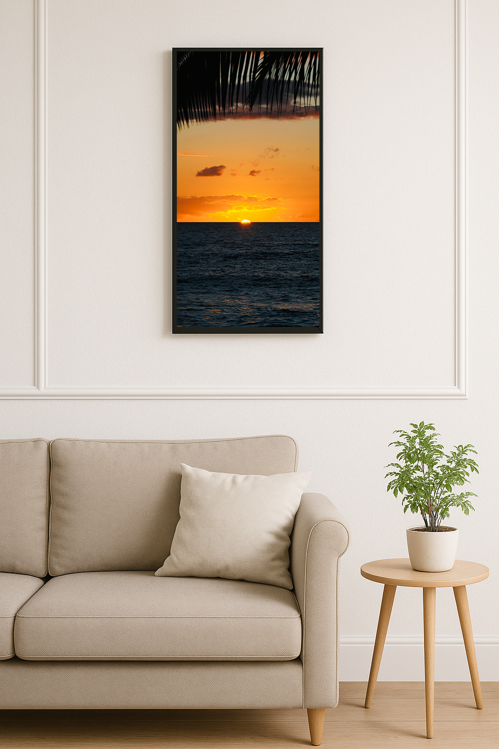Tropical Sunset - Wall Frame