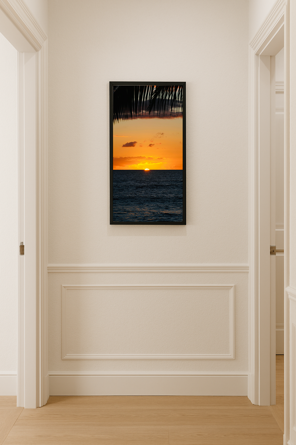 Tropical Sunset - Wall Frame