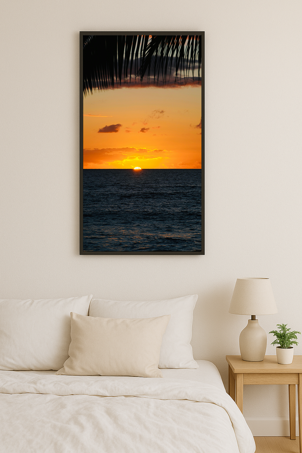 Tropical Sunset - Wall Frame
