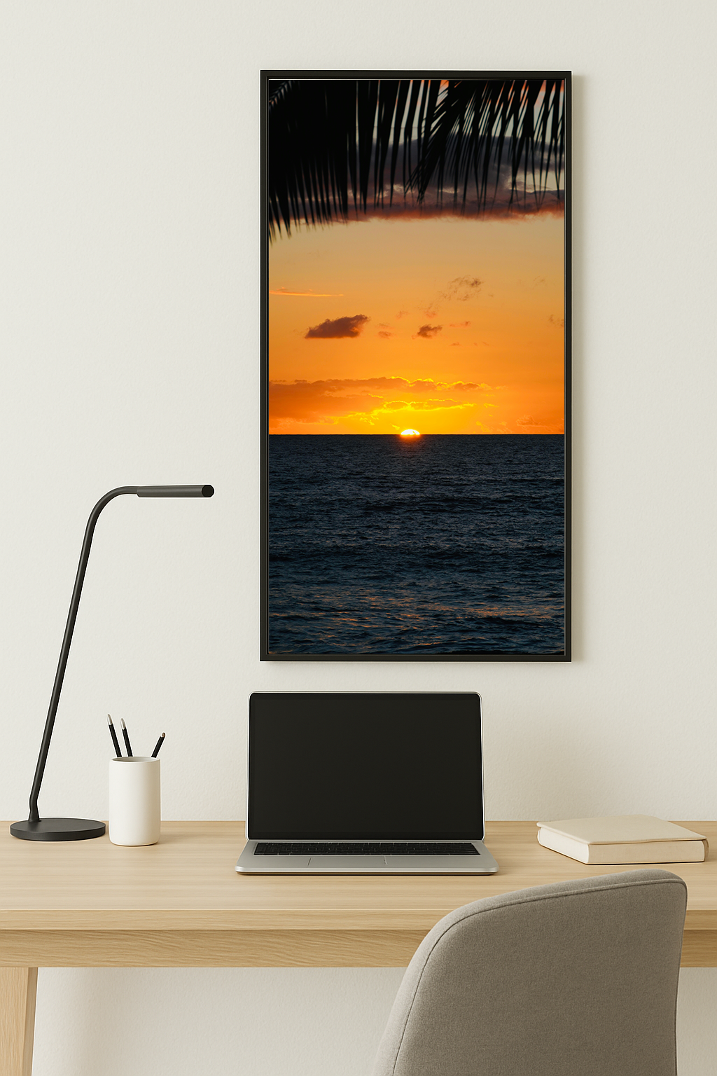 Tropical Sunset - Wall Frame