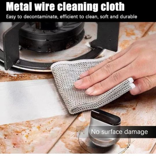 Dish Washing Wire Cleaning Cloth