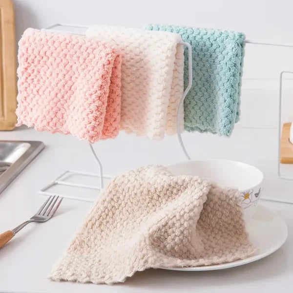 5-Pack Microfiber Kitchen Towels