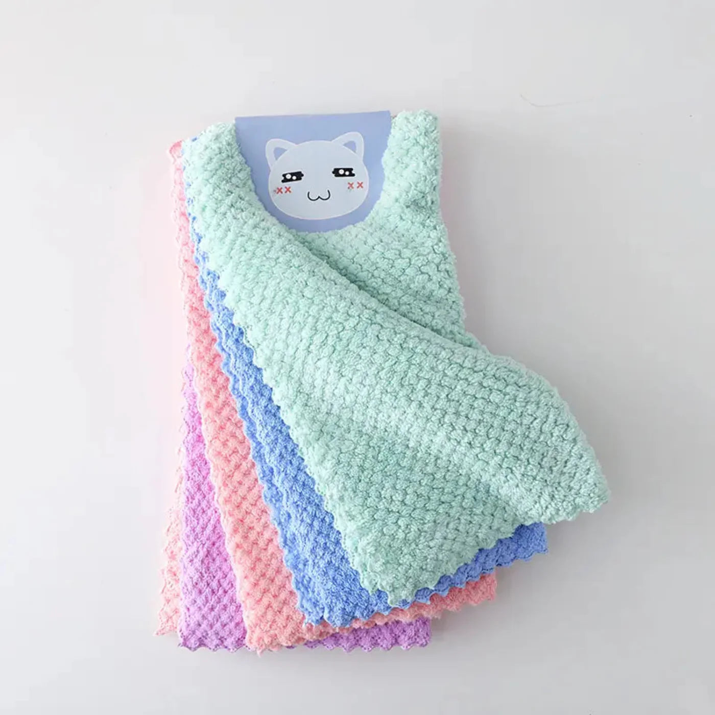 5-Pack Microfiber Kitchen Towels