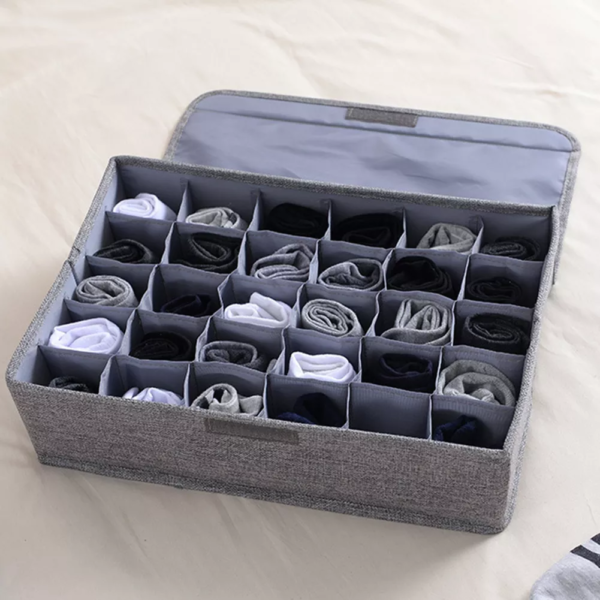 Socks & Underwear Organizer (24 Cells)