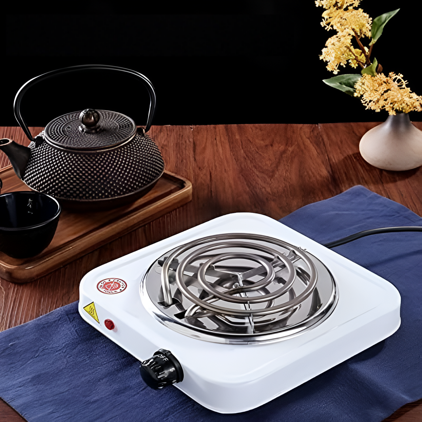 Electric Hot Plate Stove – Portable Single Burner Electric Cooker for Easy Cooking
