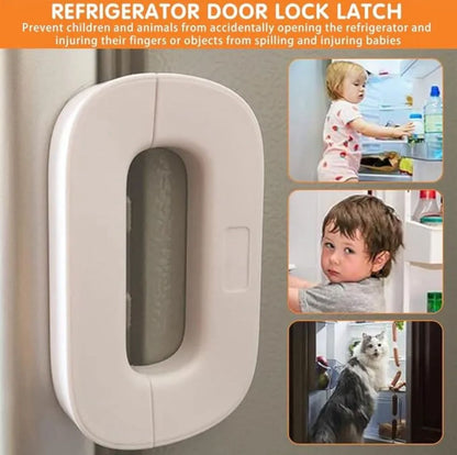 Child Safety Refrigerator Lock – Strong Adhesive Baby Proof Fridge & Cabinet Lock