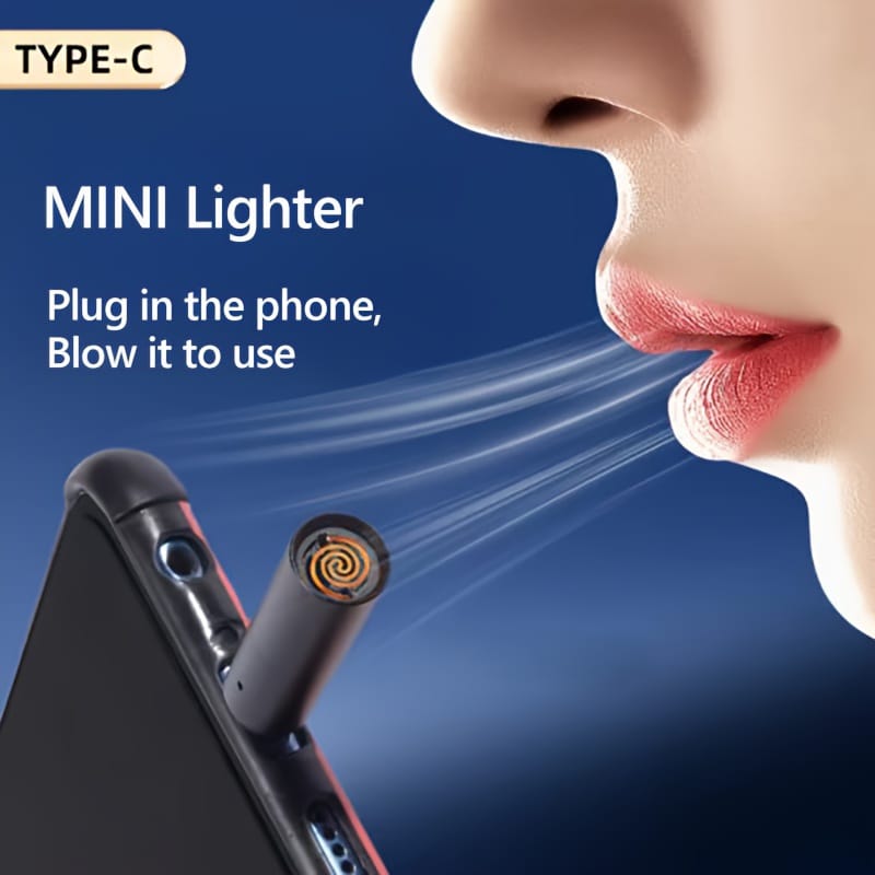 Type-C Mini Lighter – Plug & Play Phone Lighter