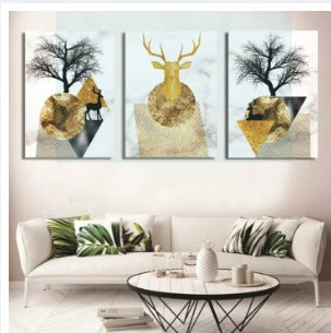 Set of 3 Wooden Wall Art Phototile Frames