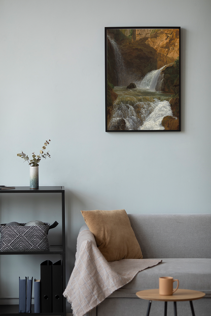 View of the Waterfalls at Tivoli - Wall Frame