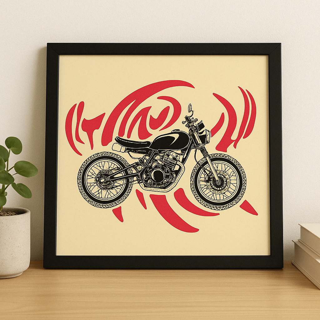 Vivid Ride - Wall Frame
