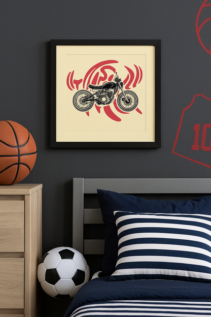 Vivid Ride - Wall Frame