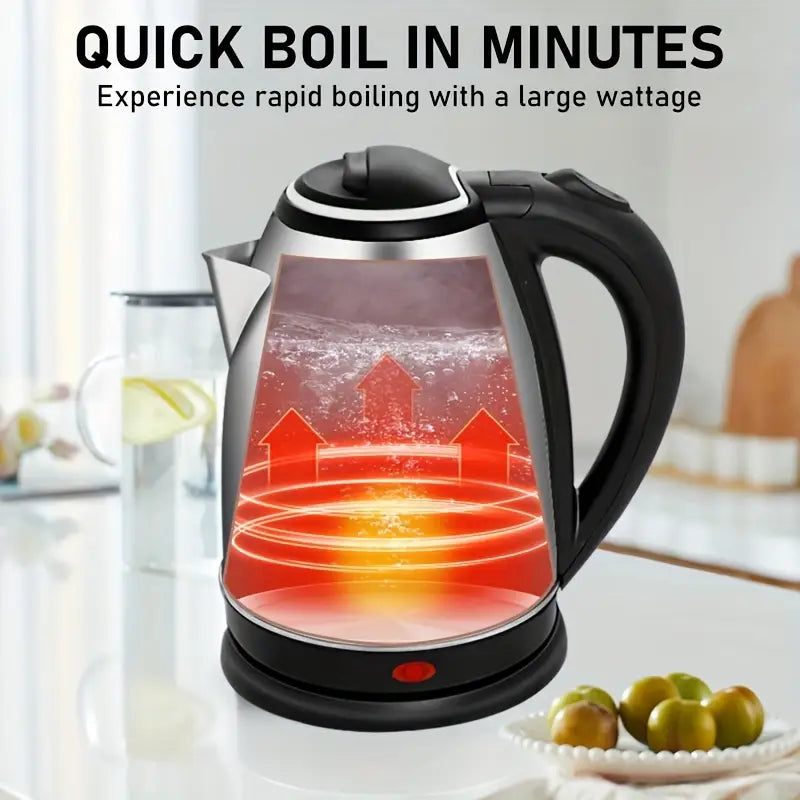 Stainless Steel Electric Kettle for Home & Office