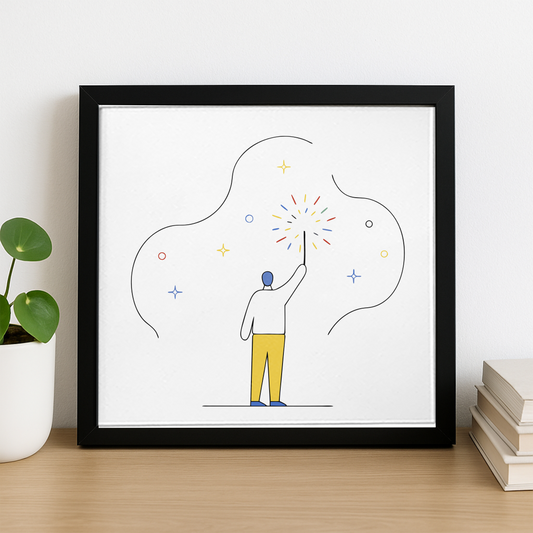 Igniting the Night - Wall Frame