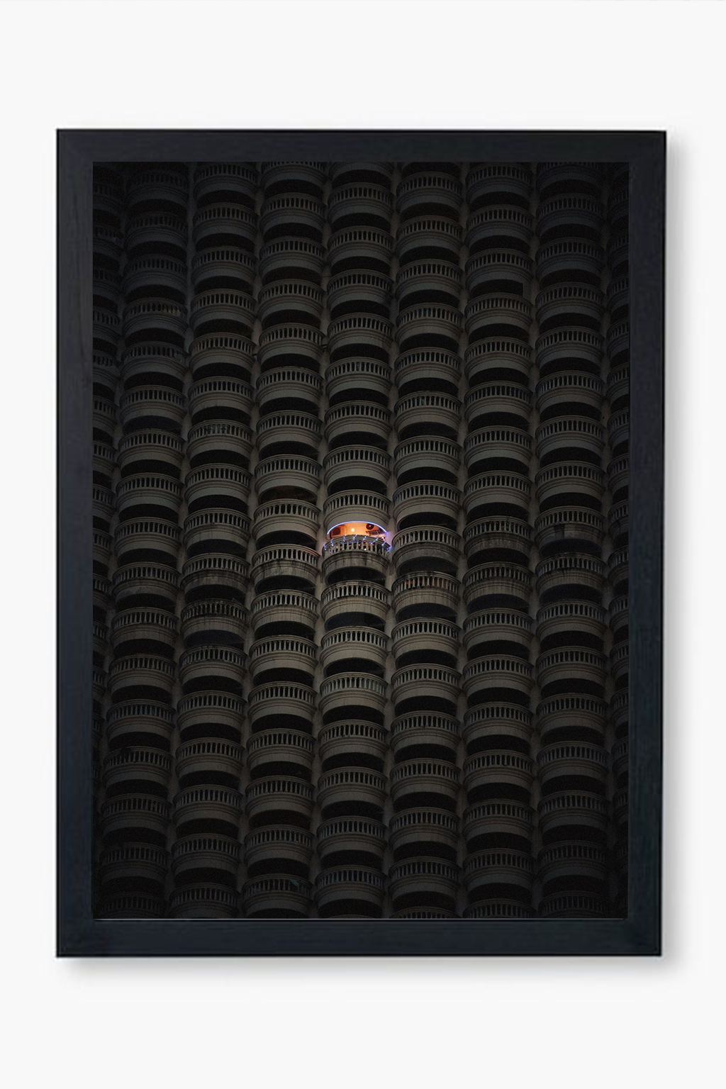 Solitary Light - Wall Frame