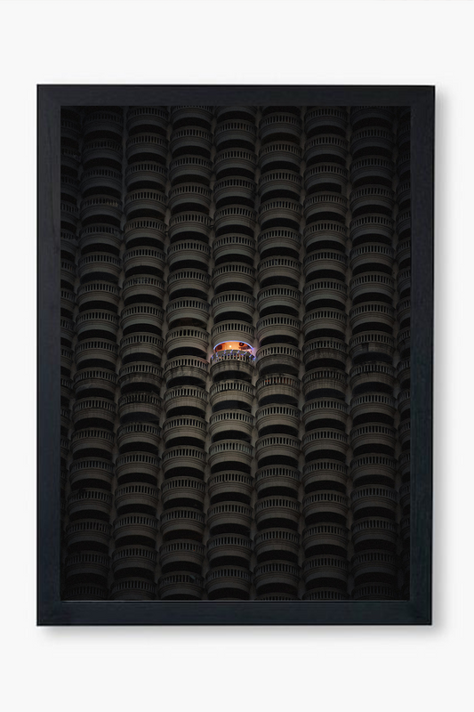 Solitary Light - Wall Frame