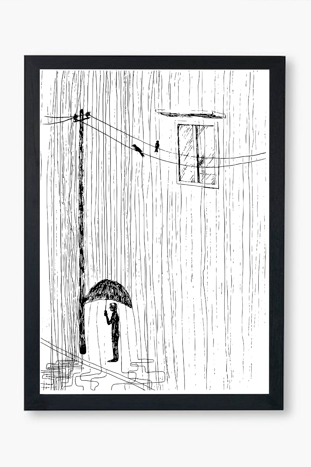 Solitary Shelter - Wall Frame