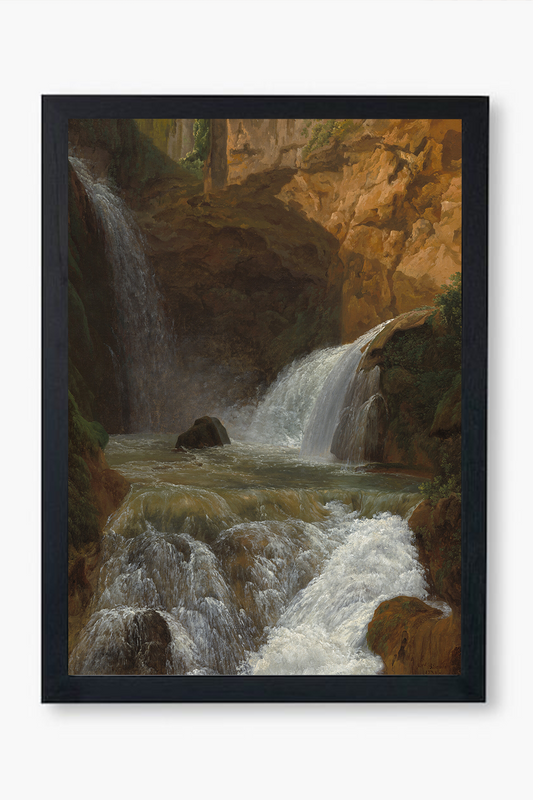 View of the Waterfalls at Tivoli - Wall Frame