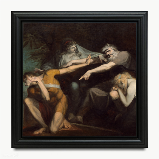 The Wrath of Oedipus - Wall Frame