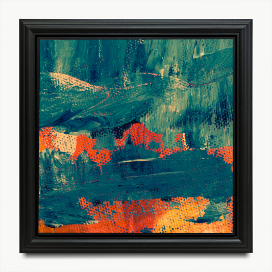 Chromatic Surge - Wall Frame