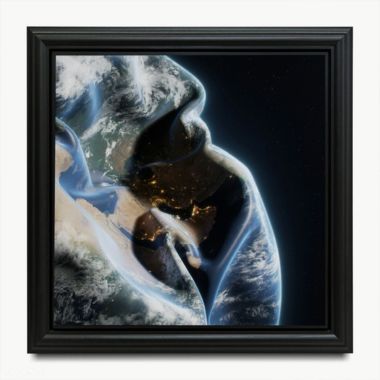 Fractured World - Wall Frame