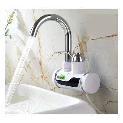 Electric Instant Hot Water Faucet with LED Temperature Display – Fast Heating Kitchen Tap