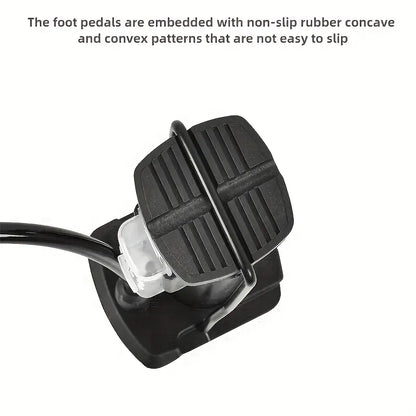 Heavy-Duty Foot Air Pump – Dual Cylinder Tire Inflator (With/Without Pressure Gauge)