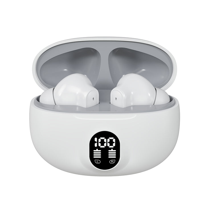Professional Display Wireless Earbuds Stereo 895B – Bluetooth 5.3 In-Ear Headphones with LED Display & Type-C Fast Charging
