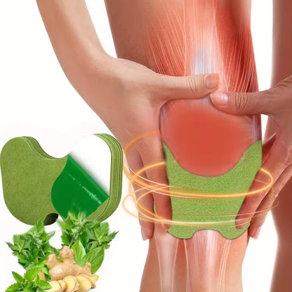 Herbal Knee Pain Relief Patch – 10pcs Natural Pain Relief Plaster for Joint & Muscle Pain