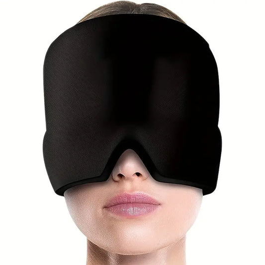 Cooling & Heating Migraine Relief Cap – Headache & Stress Therapy Mask