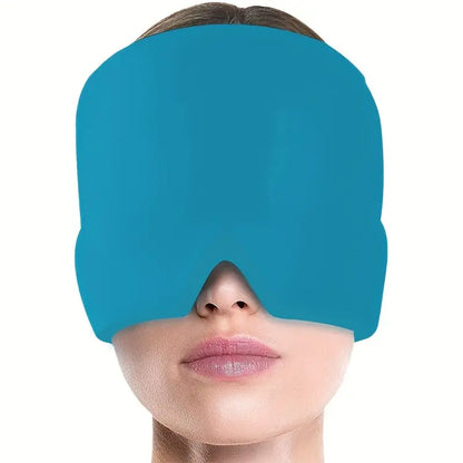 Cooling & Heating Migraine Relief Cap – Headache & Stress Therapy Mask