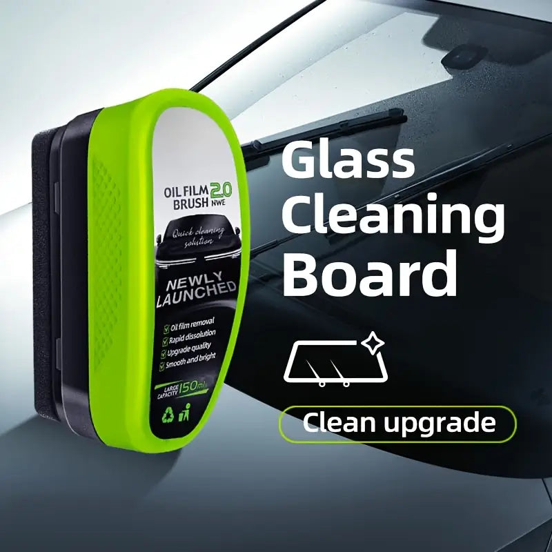 Oil Film Brush 2.0 – Windshield Glass Cleaning Board for Car