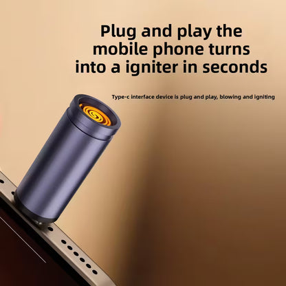 Type-C Mini Lighter – Plug & Play Phone Lighter