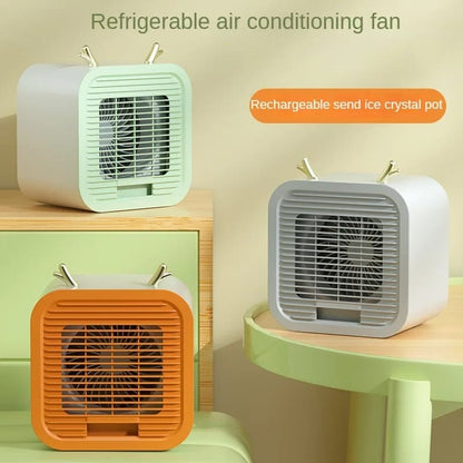Portable Desktop Air Conditioning Fan (Random Colour)