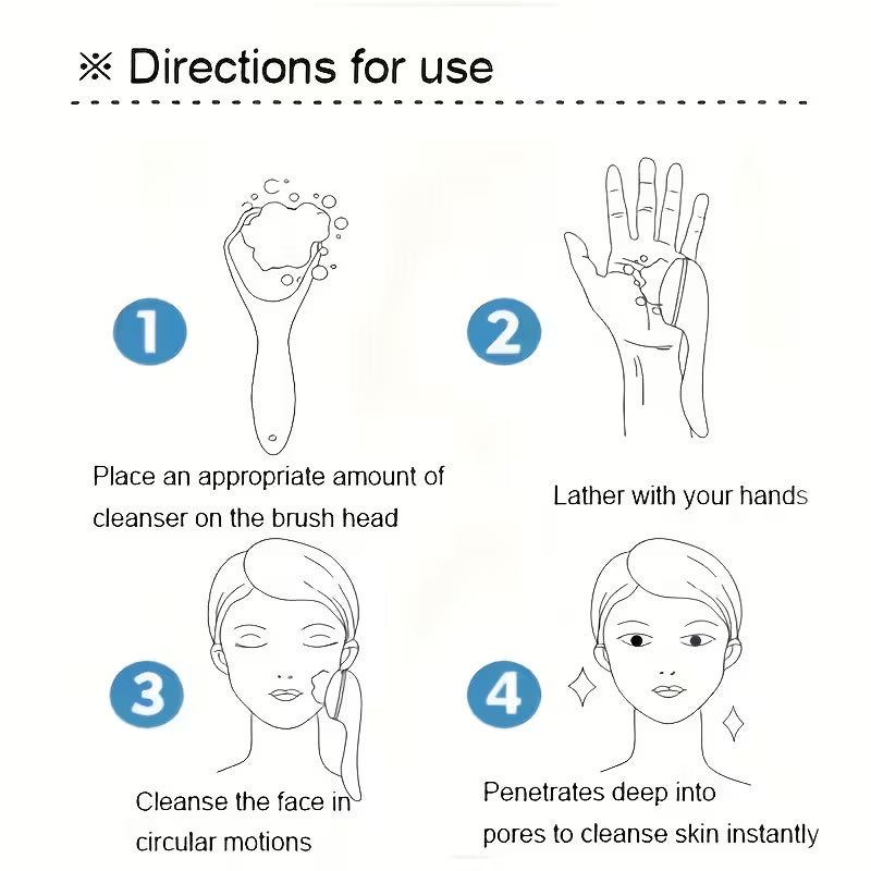 Silicone Cat Claw Face Scrubber – Gentle Exfoliating & Deep Cleansing Brush