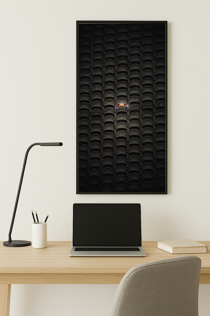 Solitary Light - Wall Frame