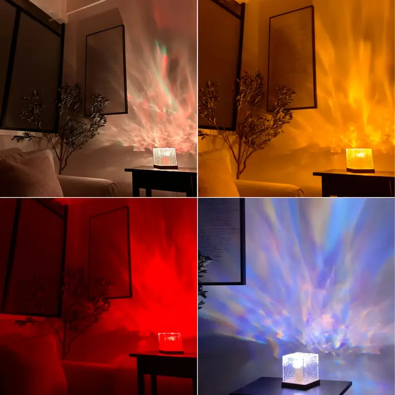 Water Ripple Lamp (Remote & USB Cable Attached)