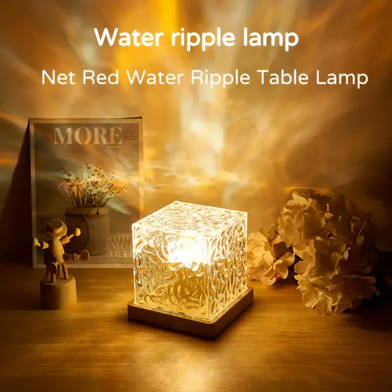 Water Ripple Lamp (Remote & USB Cable Attached)