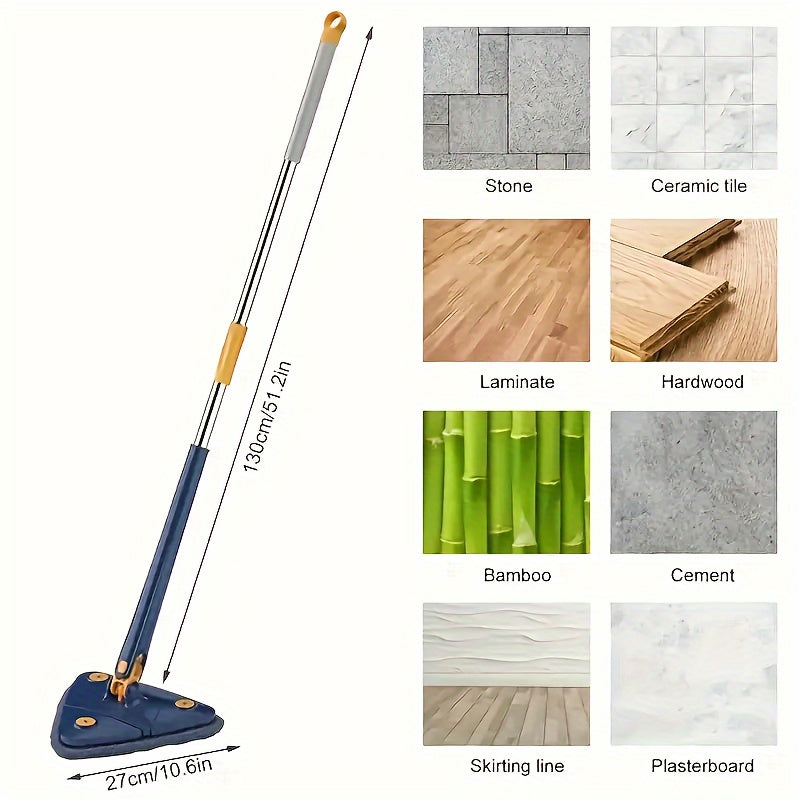 Triangular 360° Rotating Mop